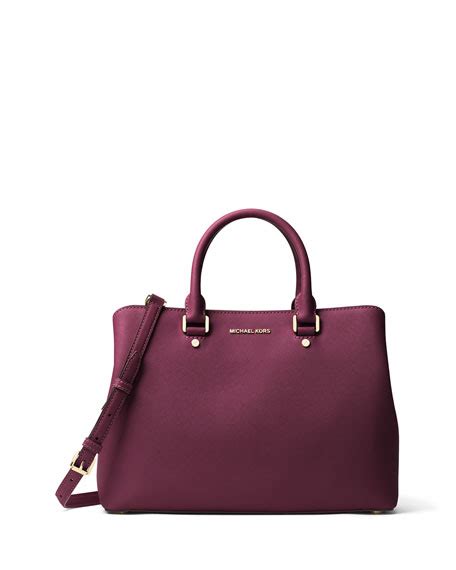 savannah michael kors plum